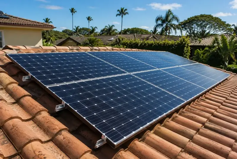 Installation de panneaux solaires à Bougneau